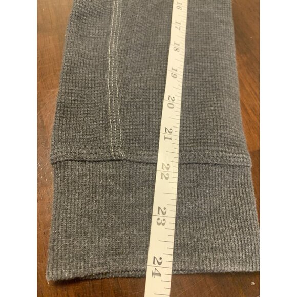 Eddie Bauer M Waffle Knit Cotton Outdoor Casual Pullover Henley - Picture 7 of 8